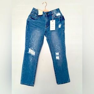 High Rise - Straight Jeans